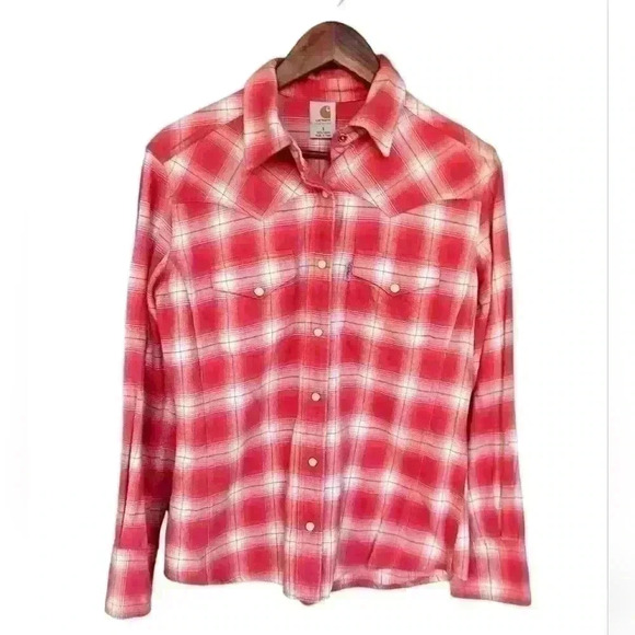 Carhartt plaid flannel - Picture 1 of 6